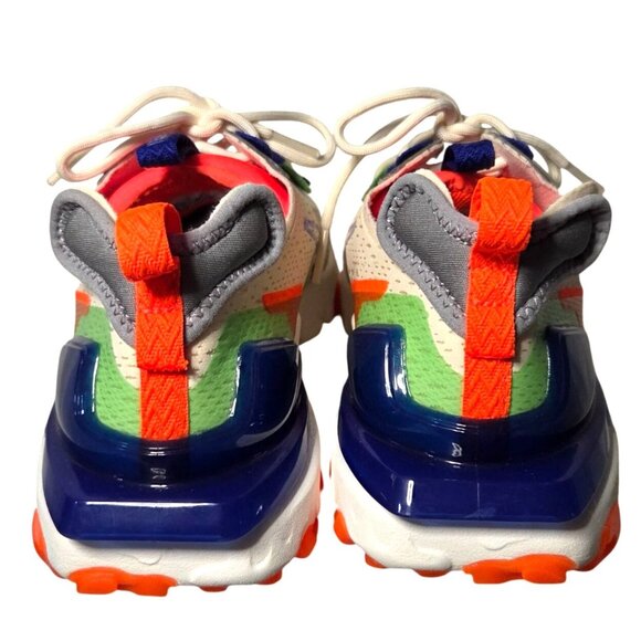 Nike React Vision Pale Ivory Hyper Crimson Mean Green Concord Womens Sneakers Si - Picture 4 of 7